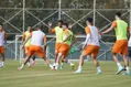 تمرین تاکتیکی تیم ملی ایران پیش از سفر به لائوس